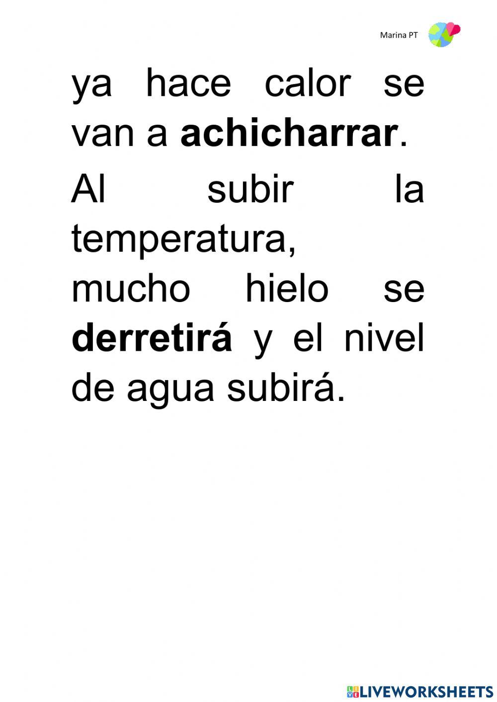 4. El Cambio climático