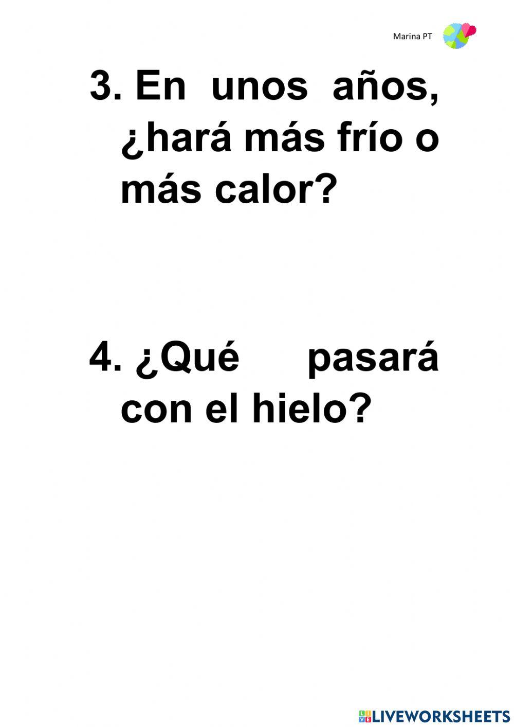 4. El Cambio climático