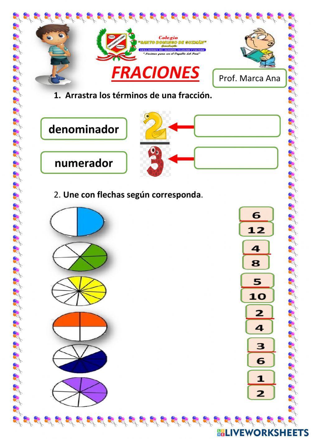 FRACIONES FRACIONES