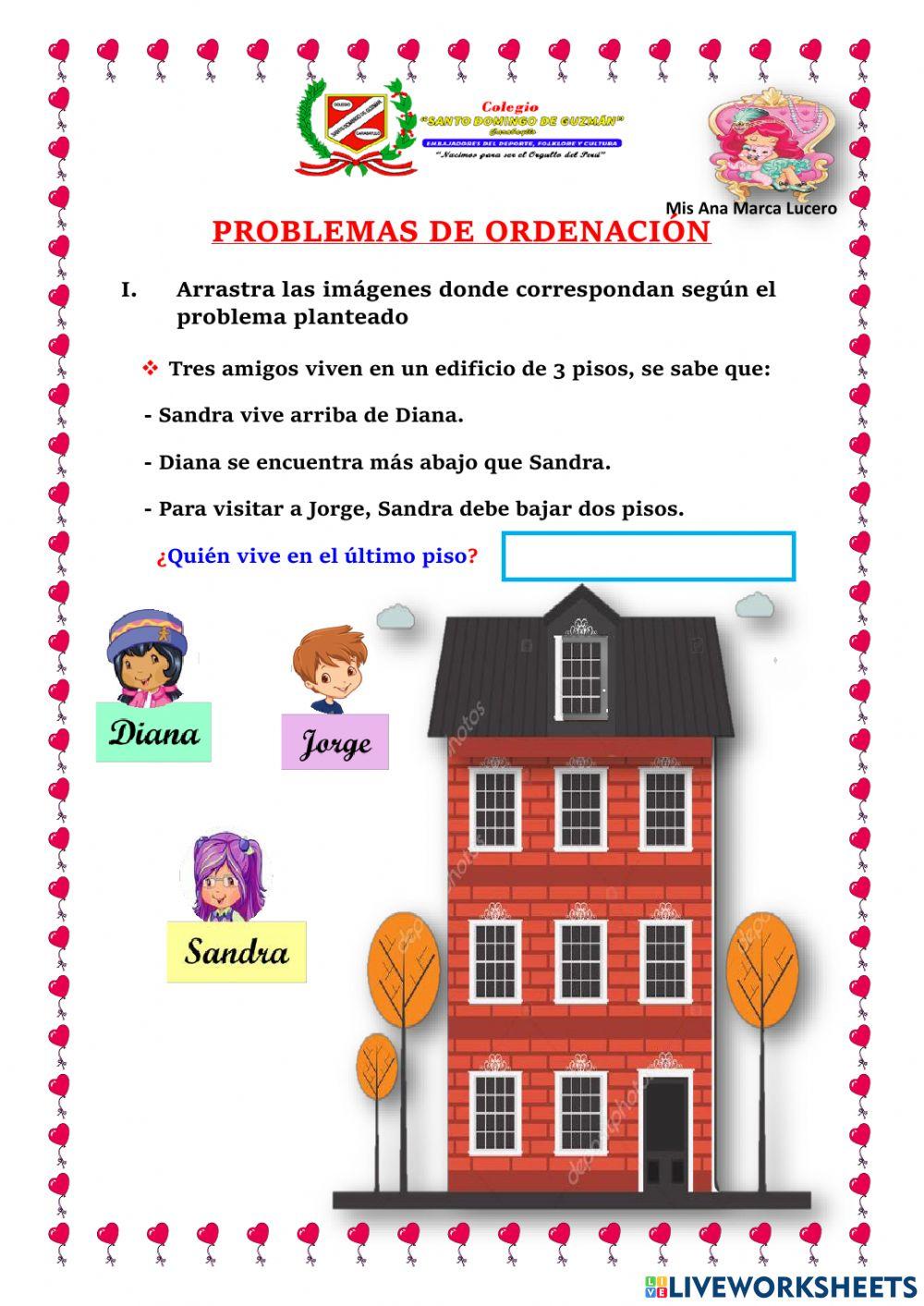 PROBLEMAS DE ORDENACIÓN PROBLEMAS DE ORDENACIÓN