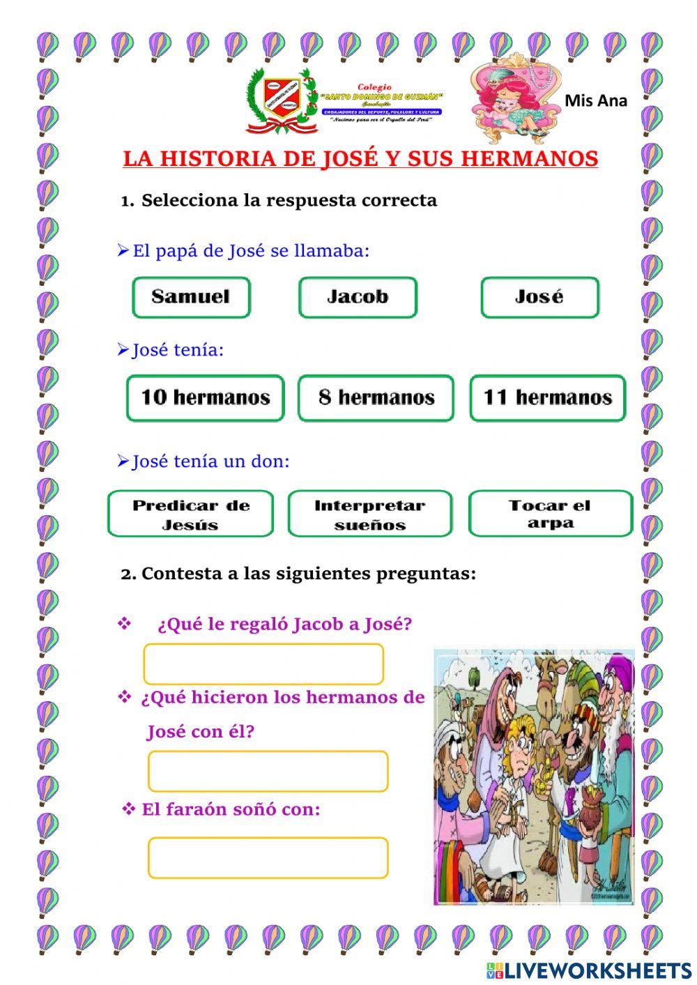 JOSÉ Y SUS HERMANOS JOSÉ Y SUS HERMANOS