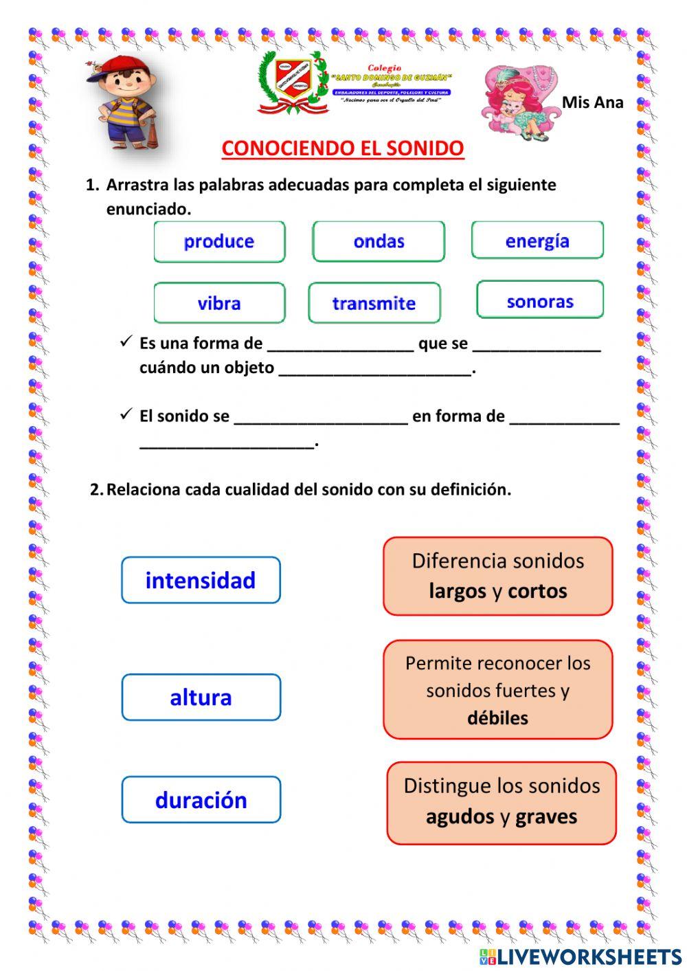 CONOCIENDO EL SONIDO