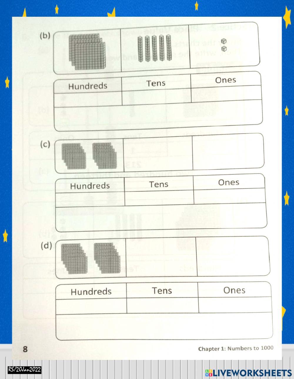 Place value WBYM2A 7&8