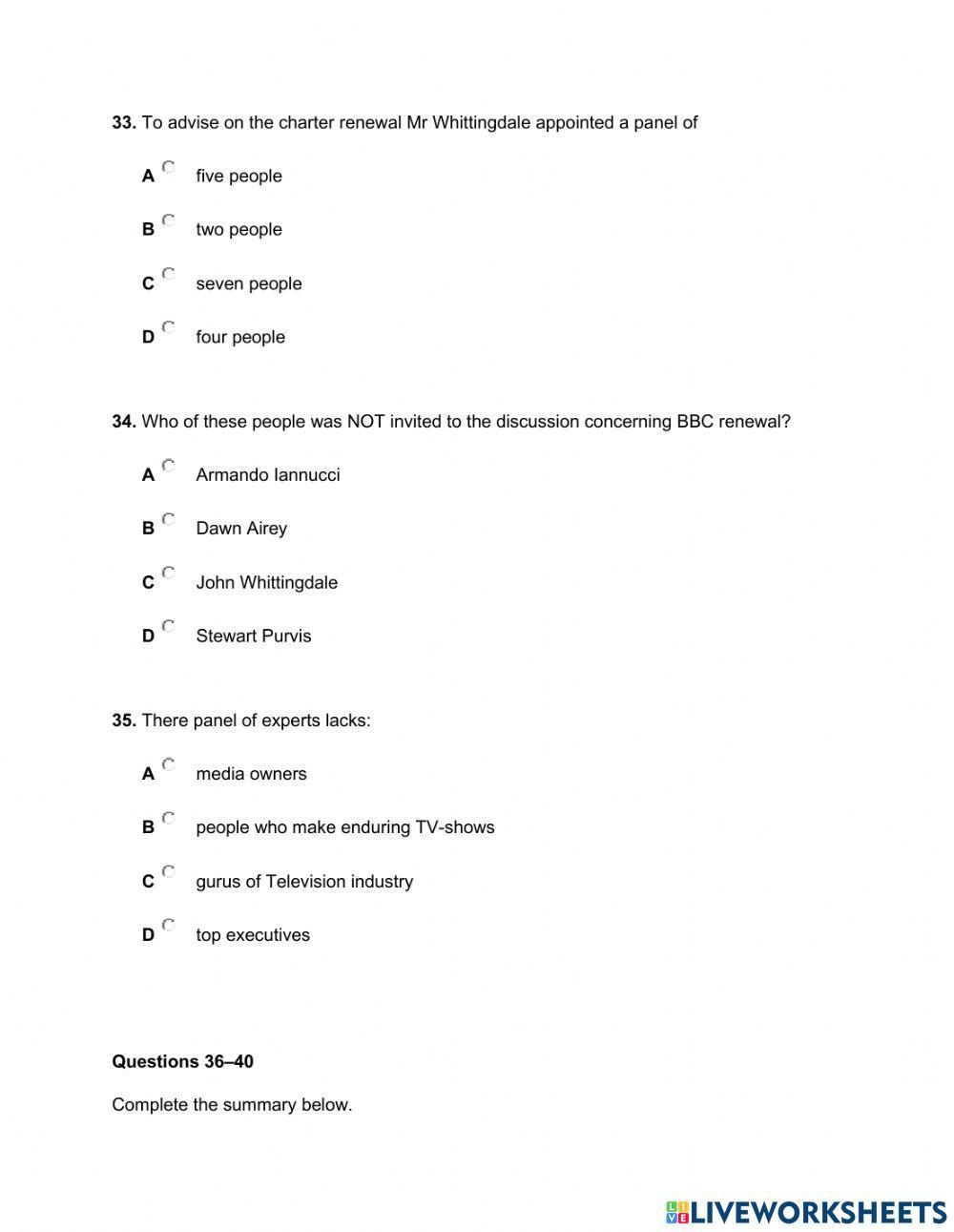 Britain needs strong TV show