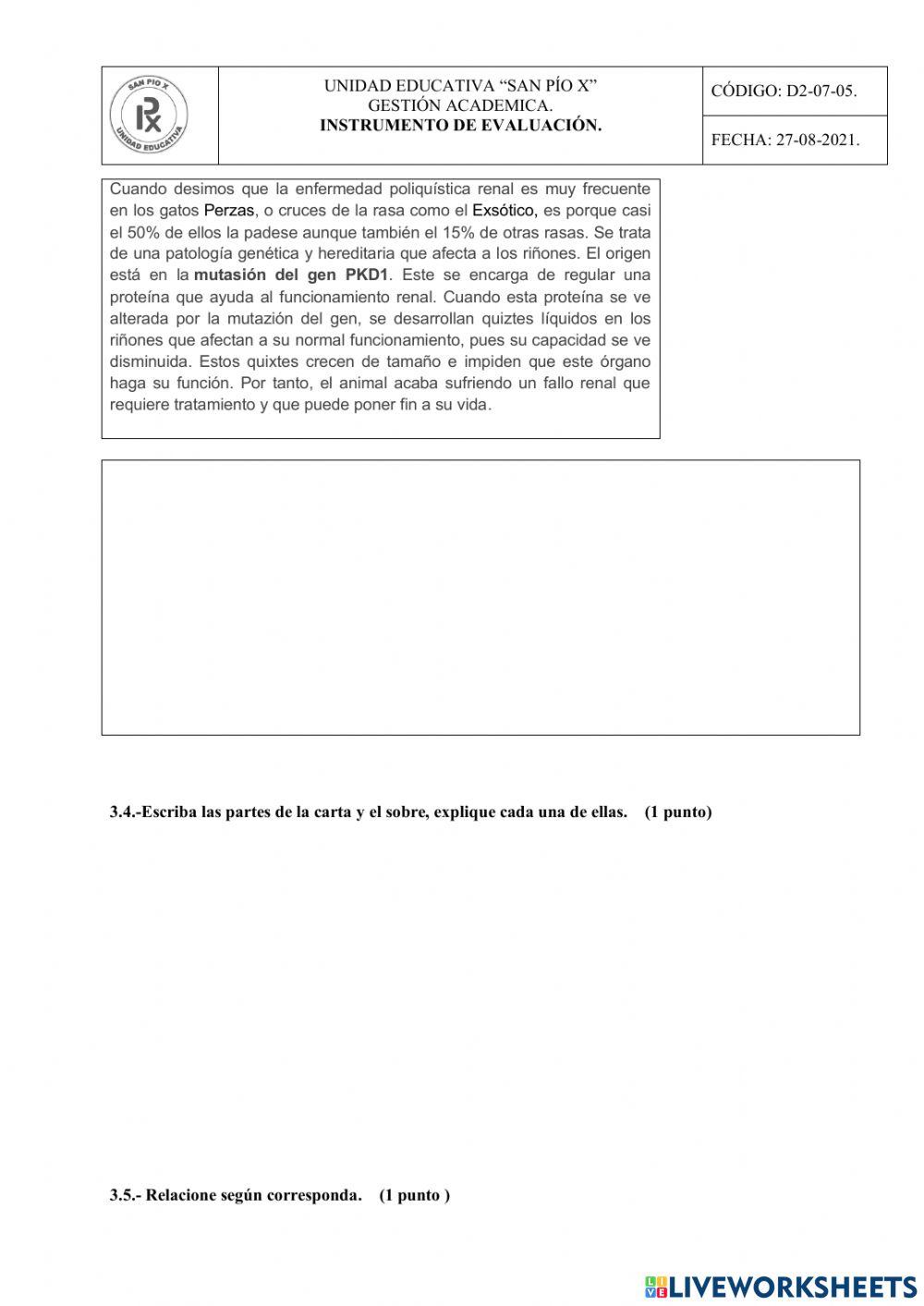 Evaluación 2 parcial