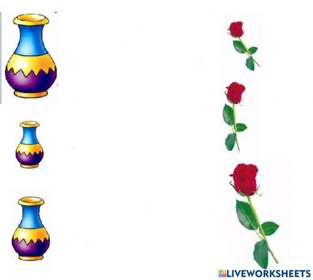 Mare - mic Flori si vase