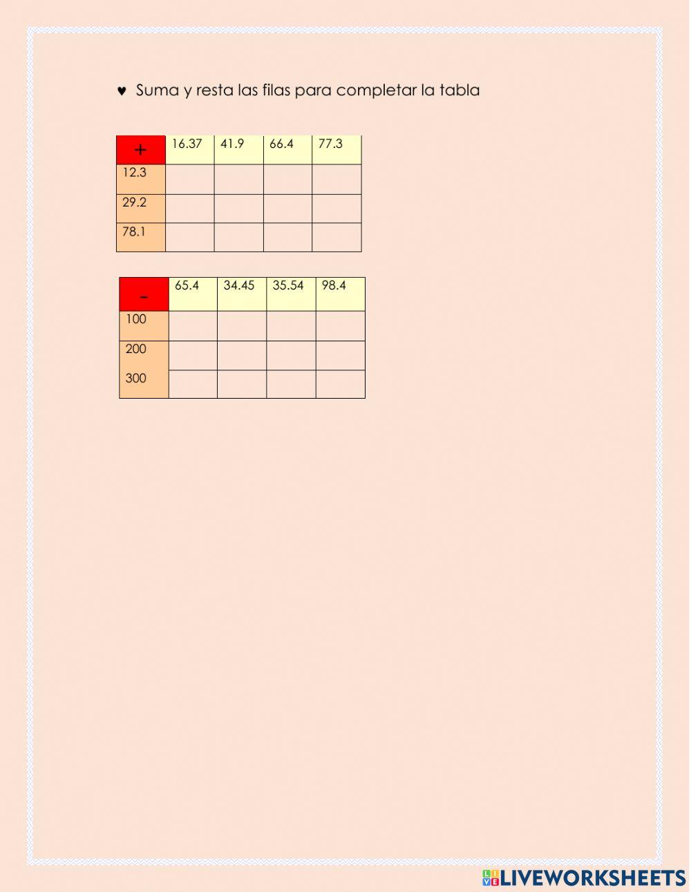 Problemas con fracciones y decimales