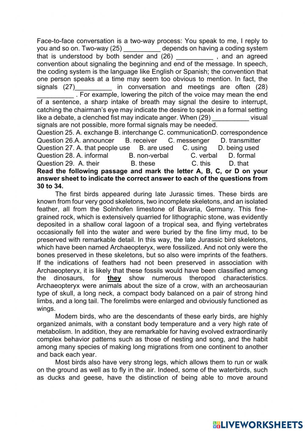 MonthLY TEST - 20012022