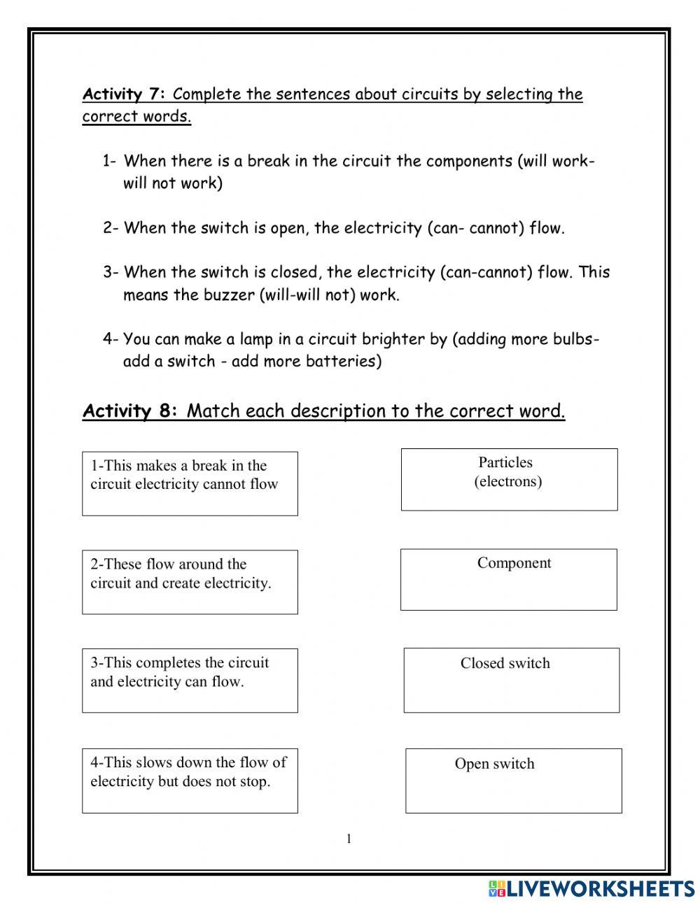 Circuits and conductors