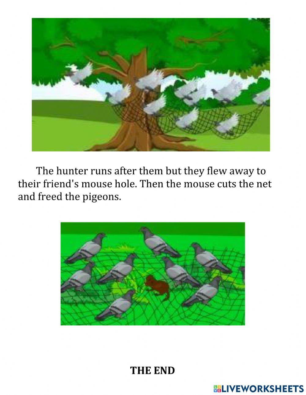 The Hunter and the Pigeons