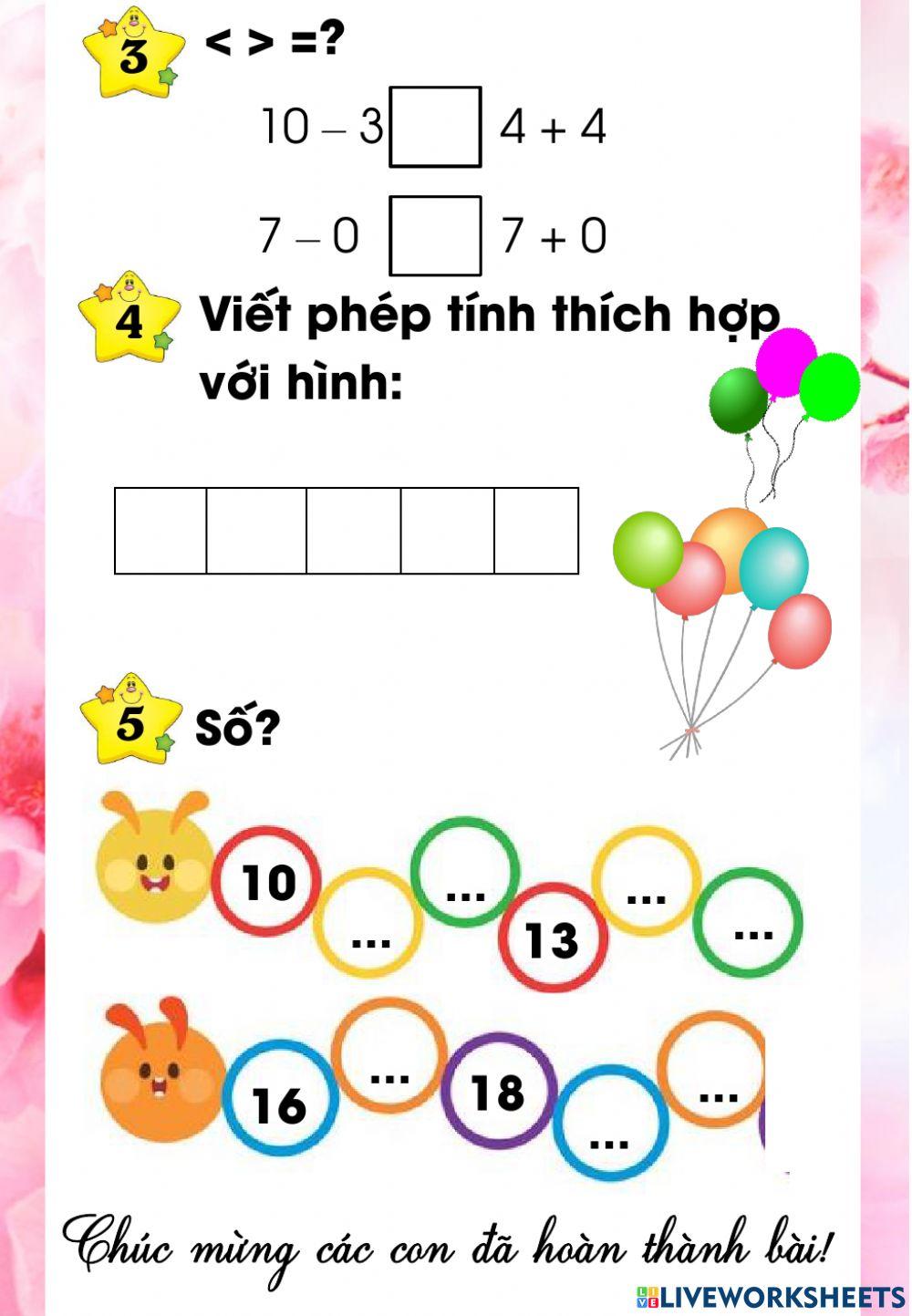 Ôn tập Toán tuần 18