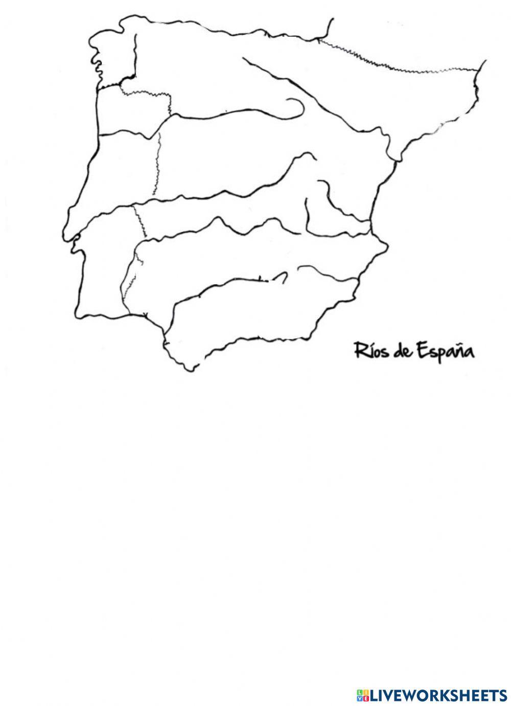 Ríos más importantes España