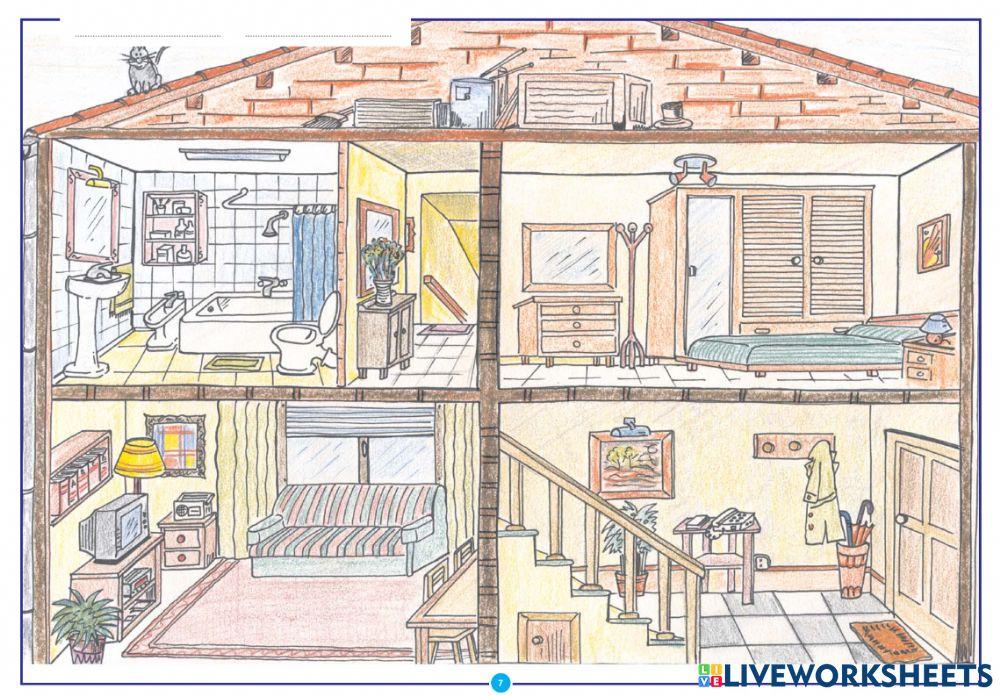 la-casa-worksheet-for-3-live-worksheets