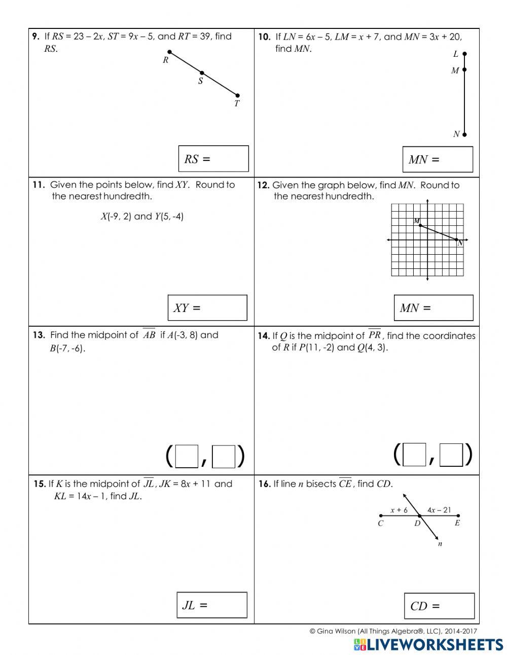 Geometry-Unit 1 Test