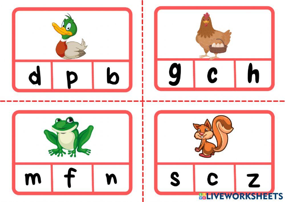 Choose the beginning sound