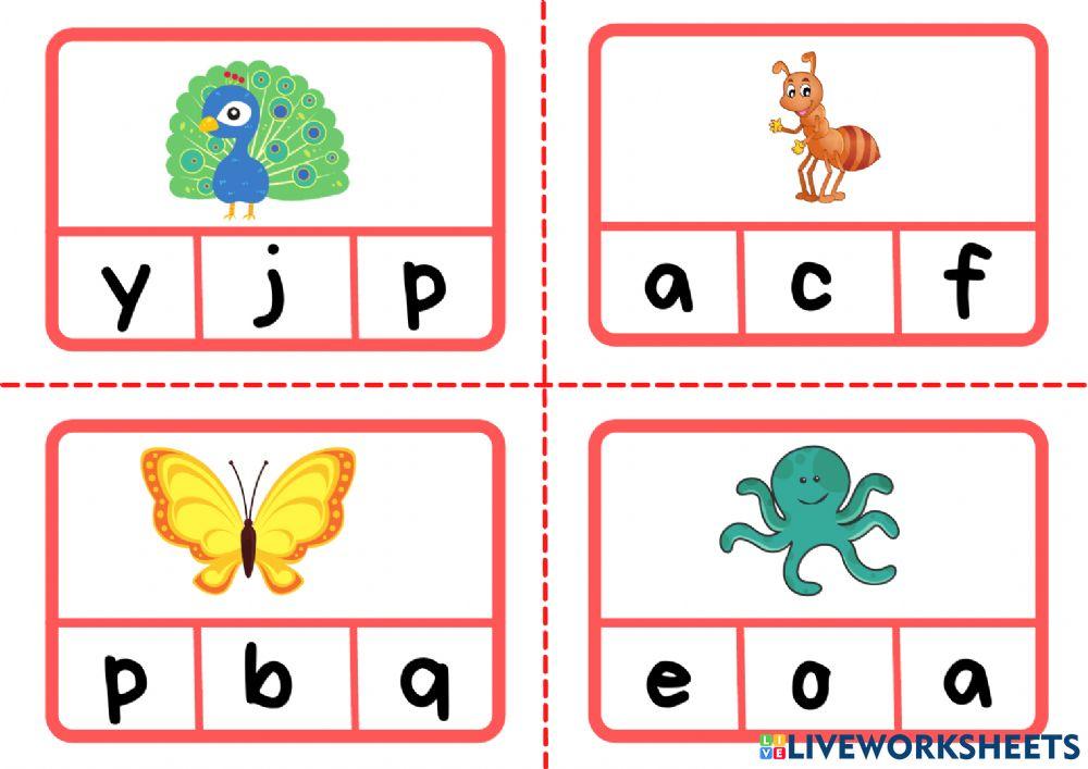 Choose the beginning sound