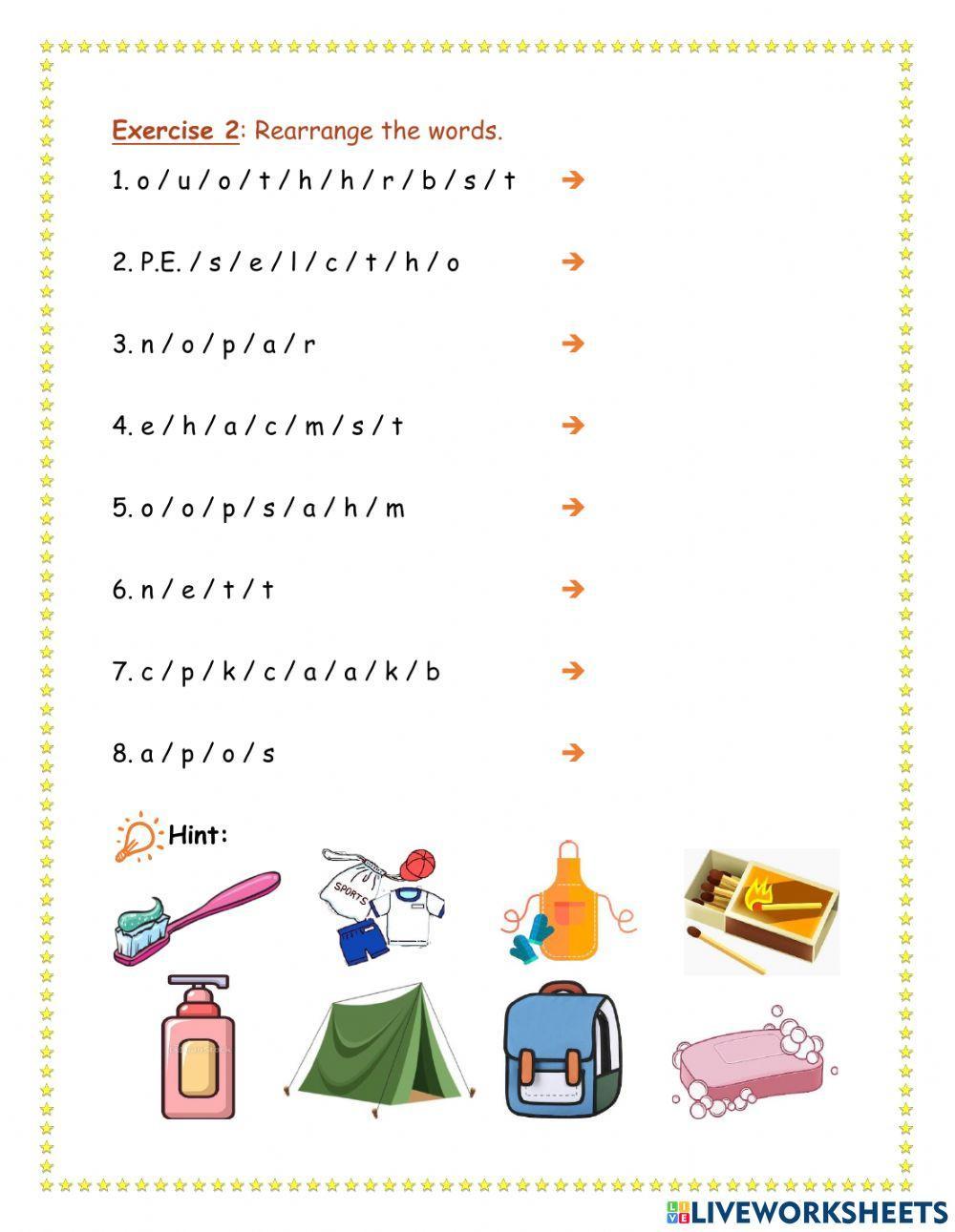 (Family and Friends 3) Vocabulary Review Unit 13 - Unit 15