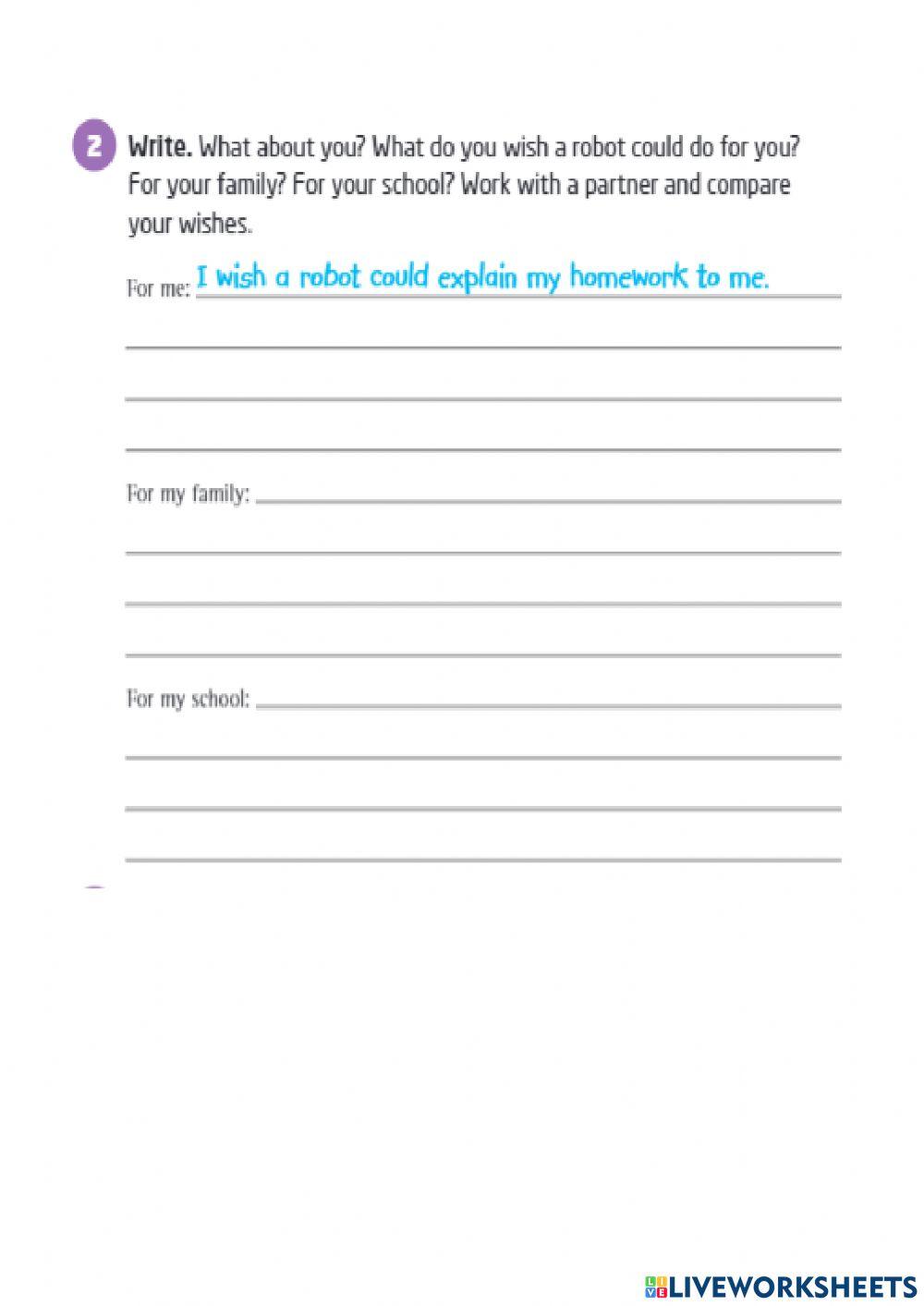 Language 7th Wish Statements