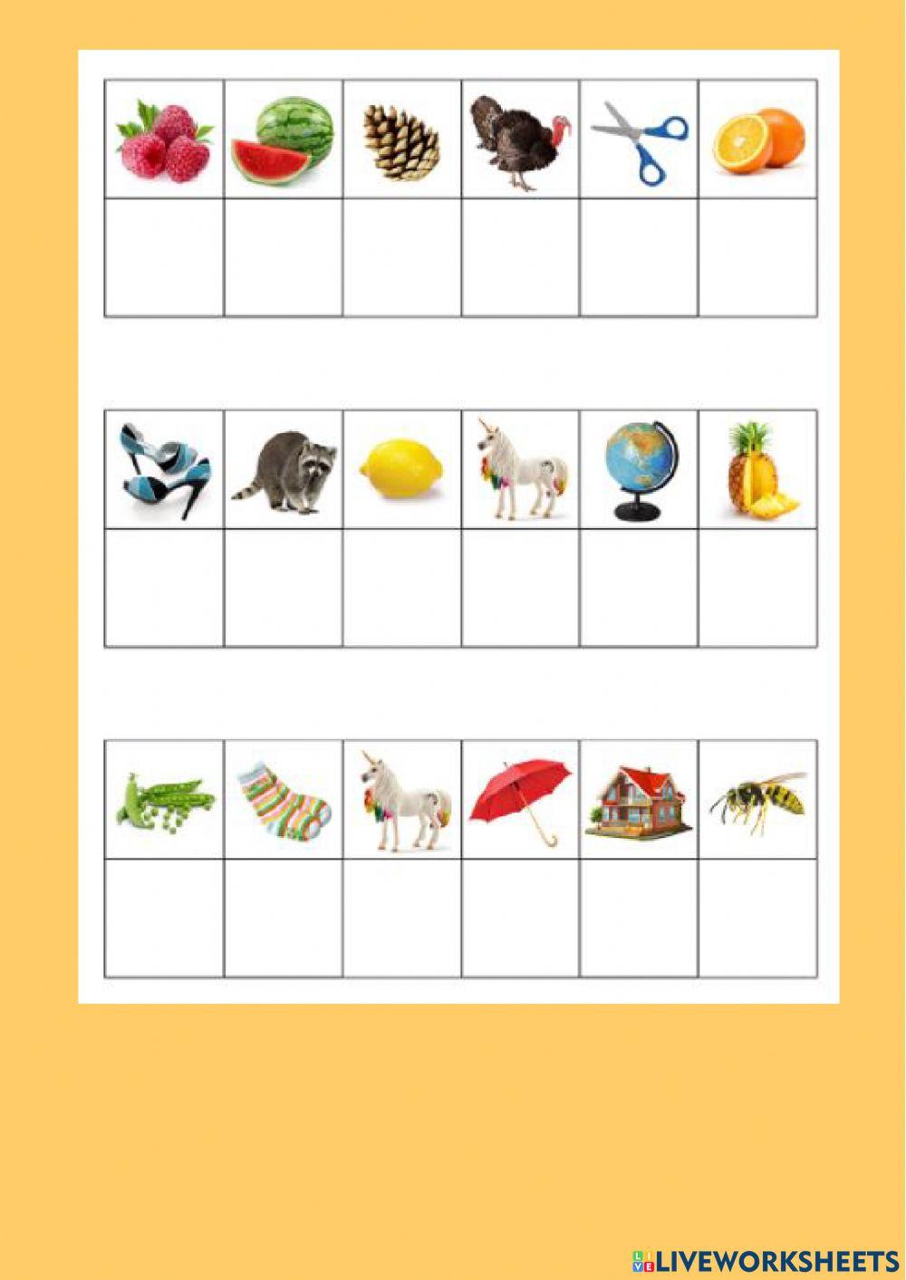 1812123 | Собери слова | Zavoronok | LiveWorksheets