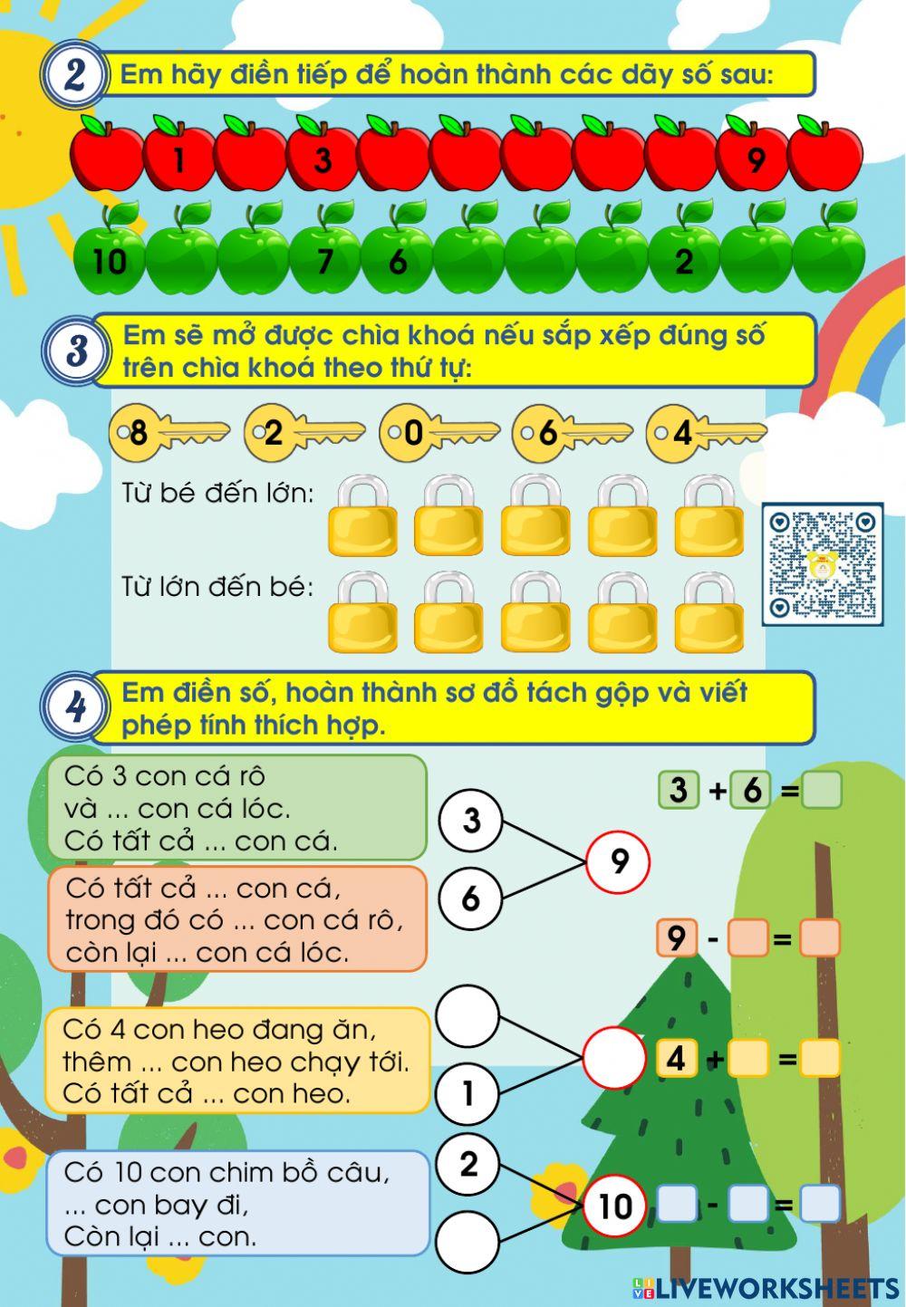 Ôn Toán - Tuần 18