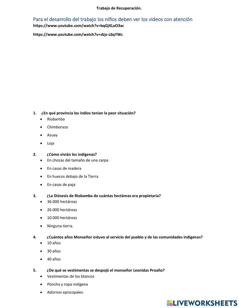 Monseñor leonidas proaño