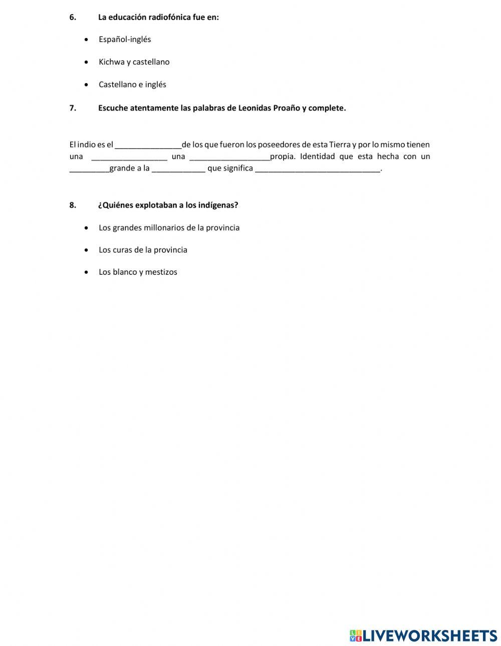 Monseñor leonidas proaño