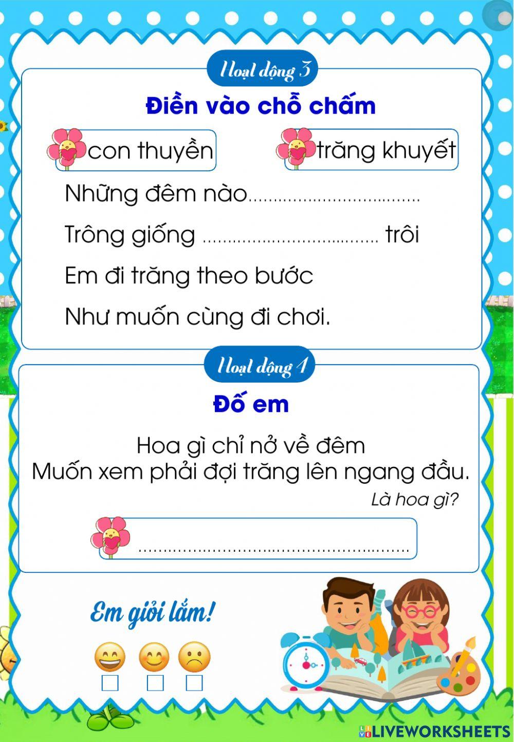 Ôn tiếng việt tuần 20