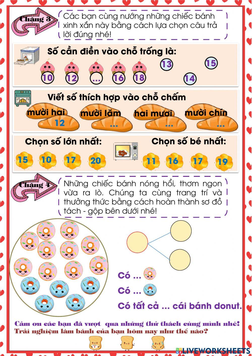 Phiếu toán tuần 19