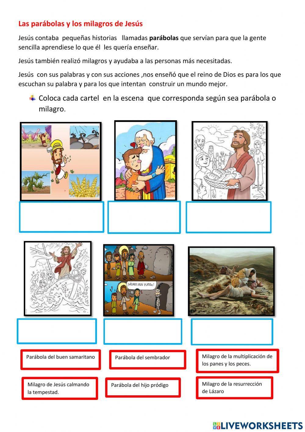 Parábolas y milagros