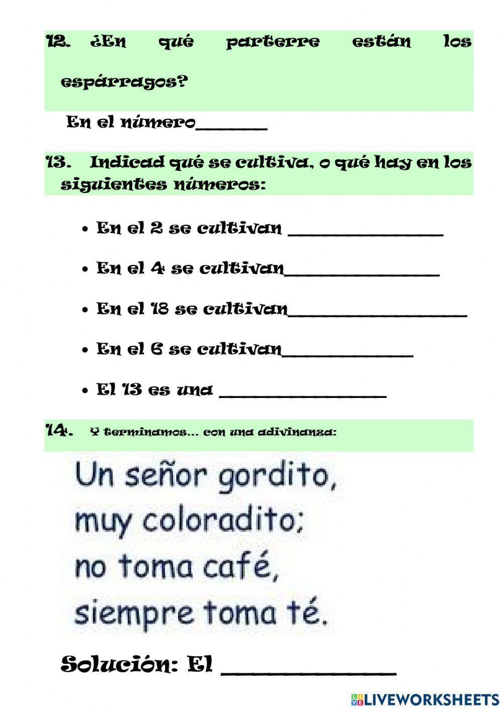 Conozco el huerto del Coloma