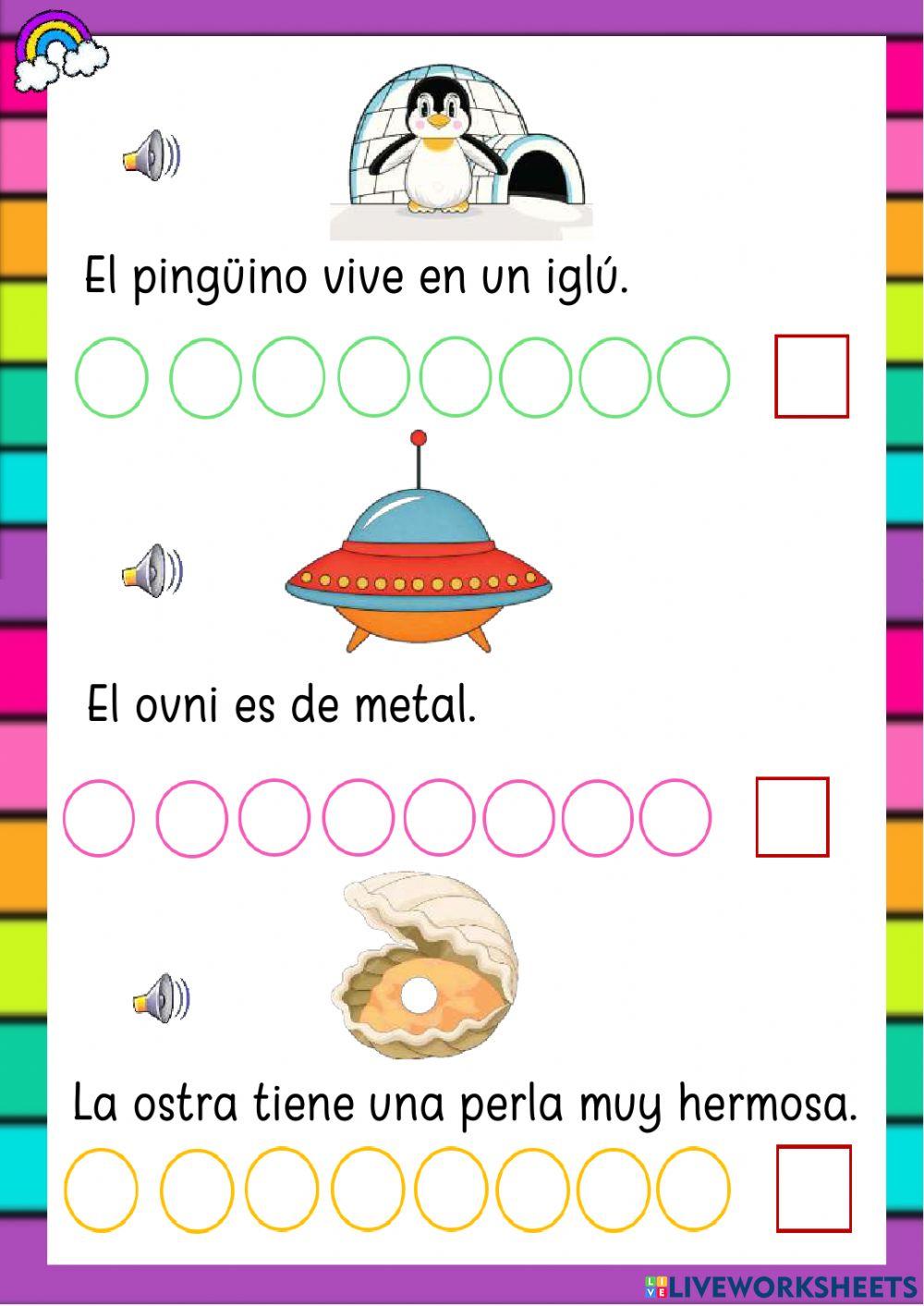 Ejercicios de conciencia léxica