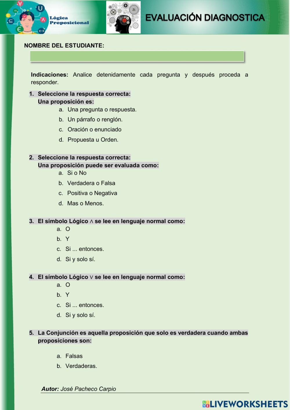 Lógica Proposicional