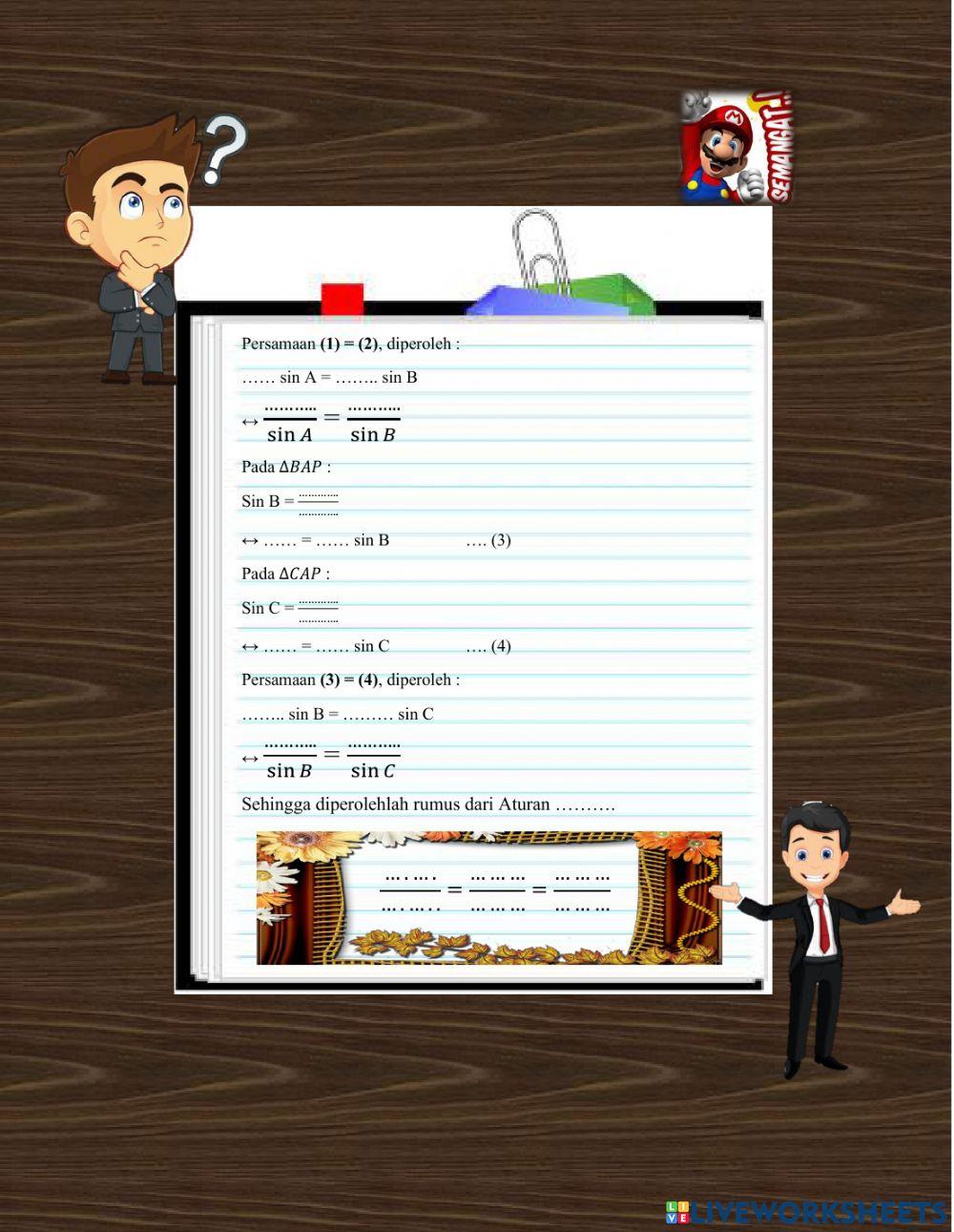 LKPD Aturan Sinus