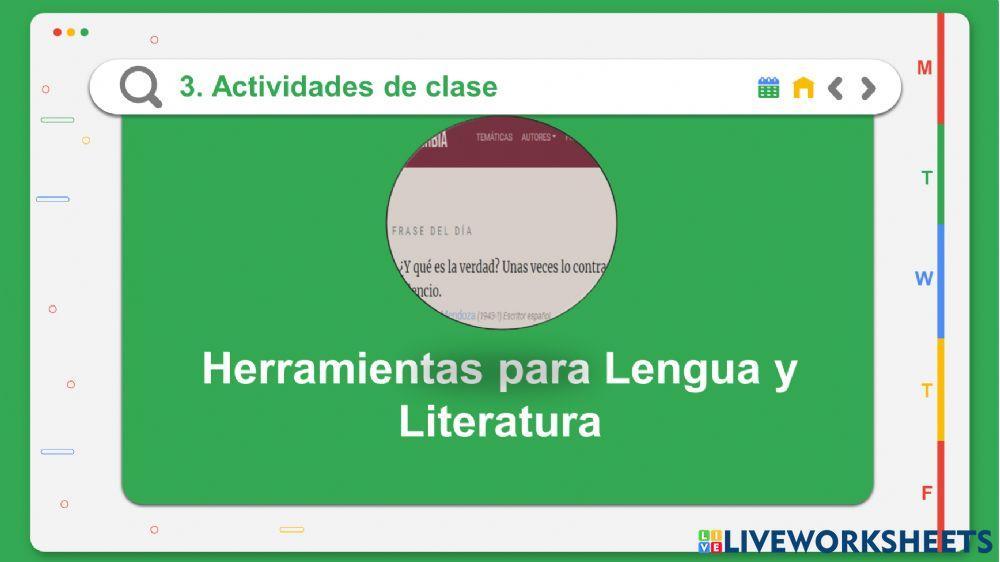 Actividad en clase Octavo