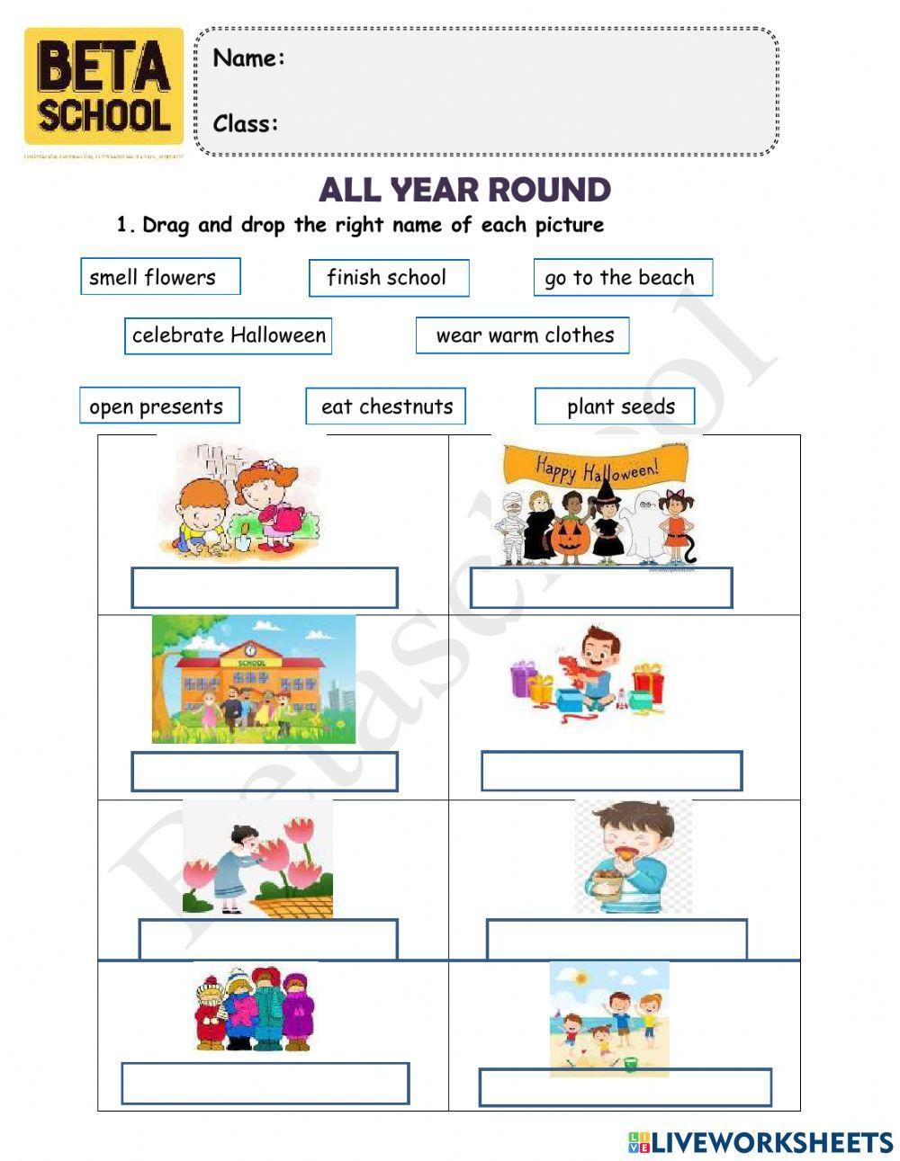 Topic - All year round