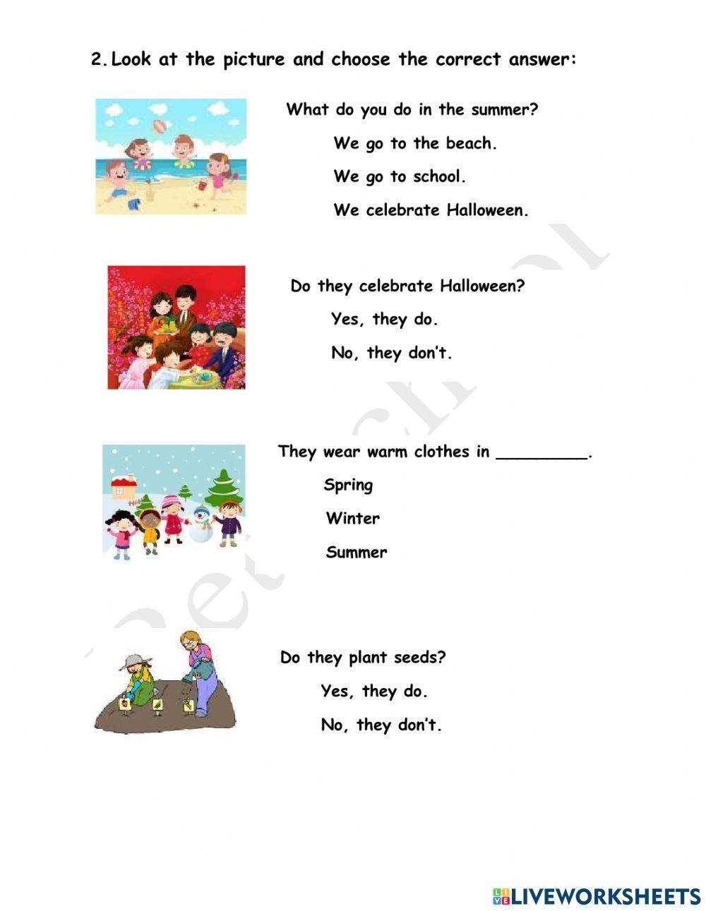 Topic - All year round