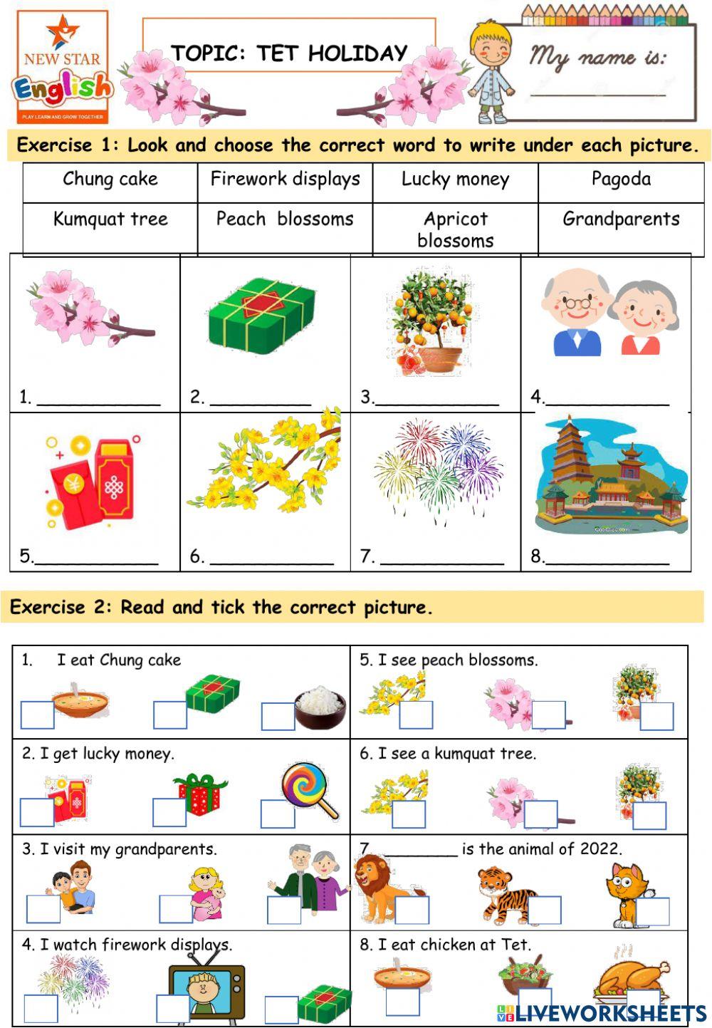 Starters - Tet holiday