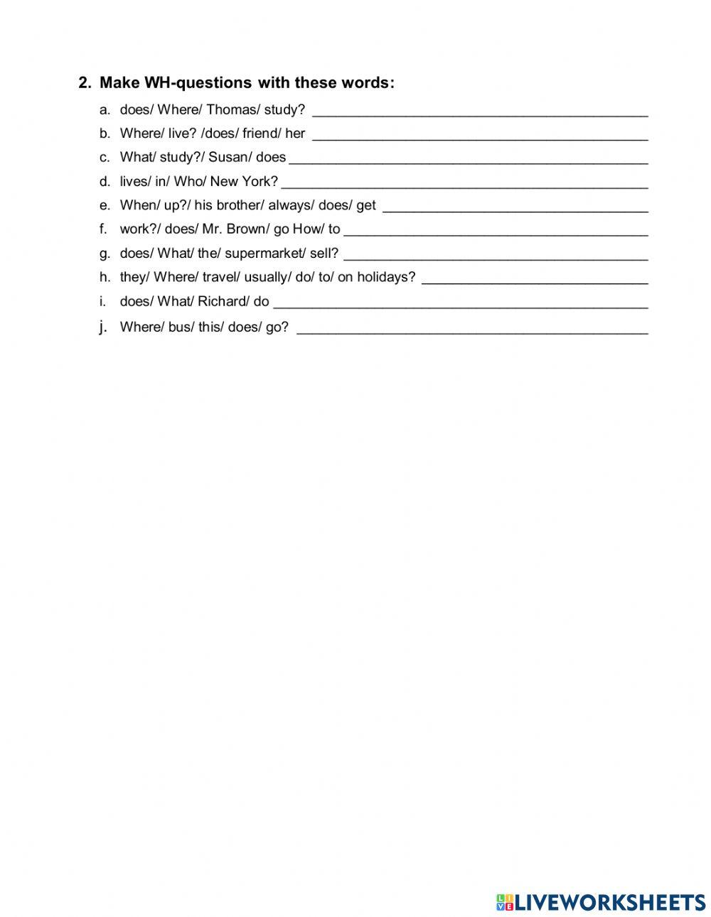 VOCAB AND GRAMMAR REVIEW UNIT 4 Daily life