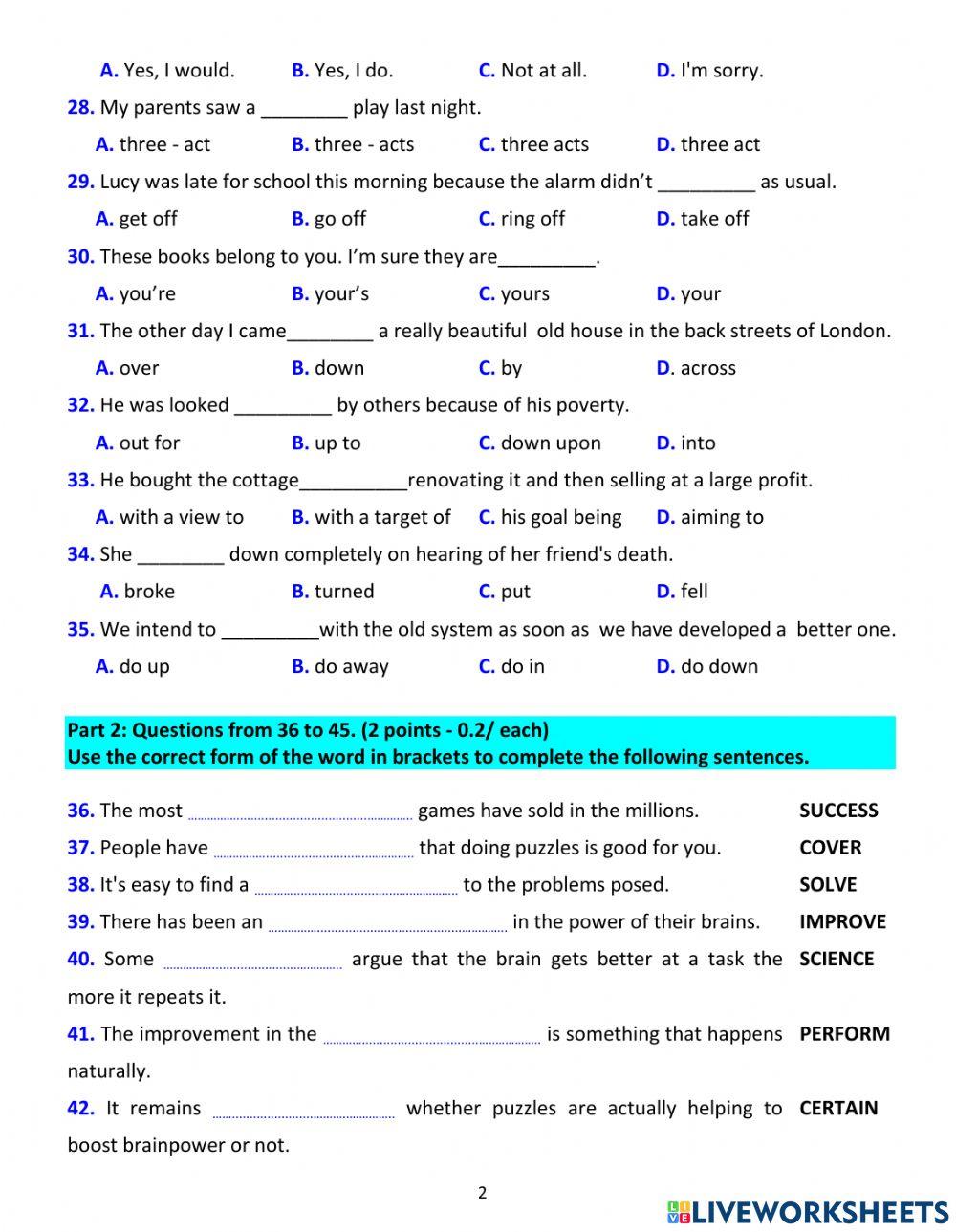 Ôn hsg-chuyên av 9-đề 3-p2-grammar