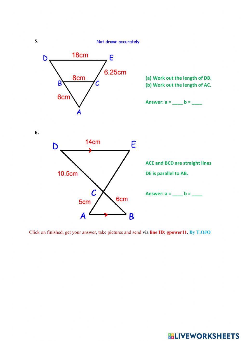 Similar Triangles G9