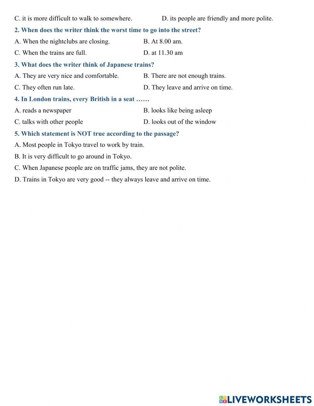 Group 5 - Continents + adj