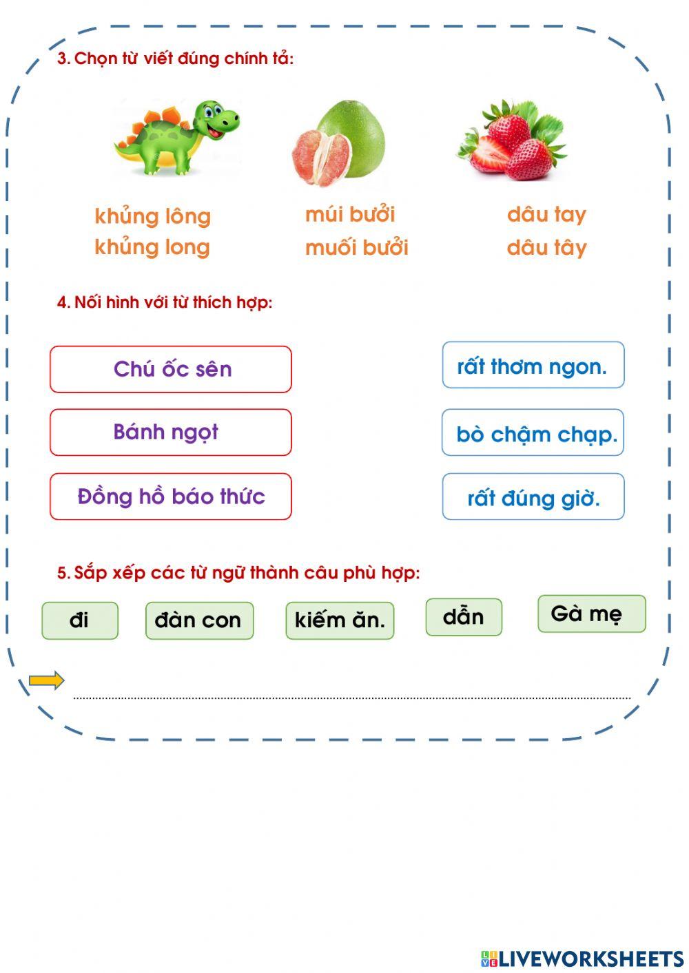 Phiếu BT tuần 18