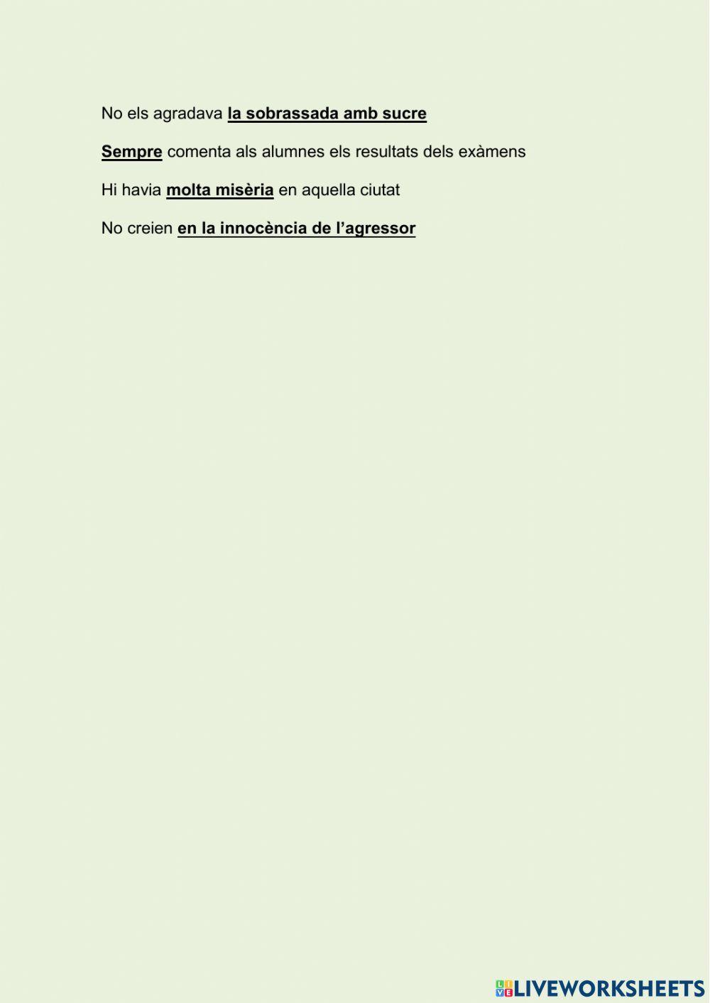 Funcions sintàctiques