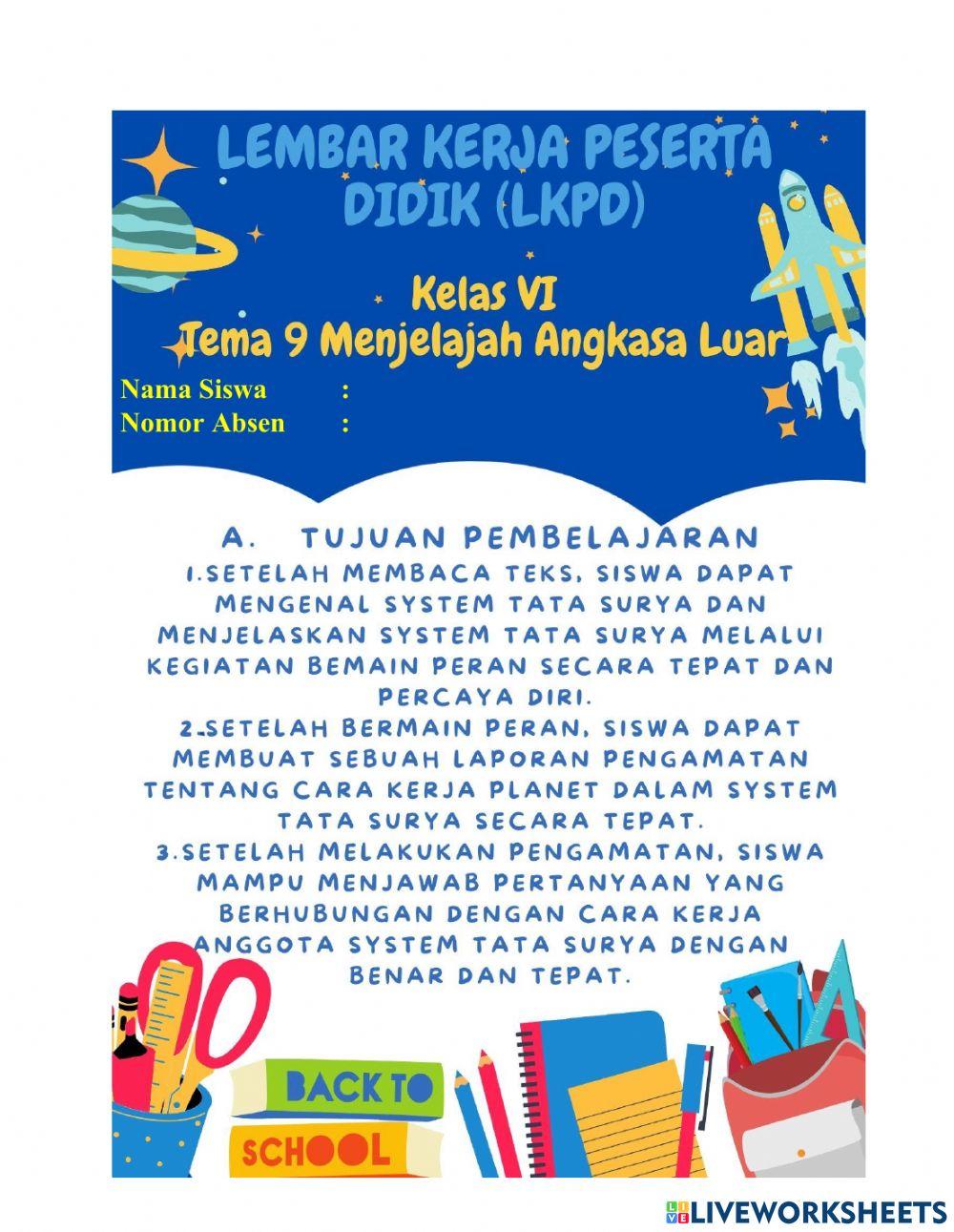 LKPD Angkasa Luar