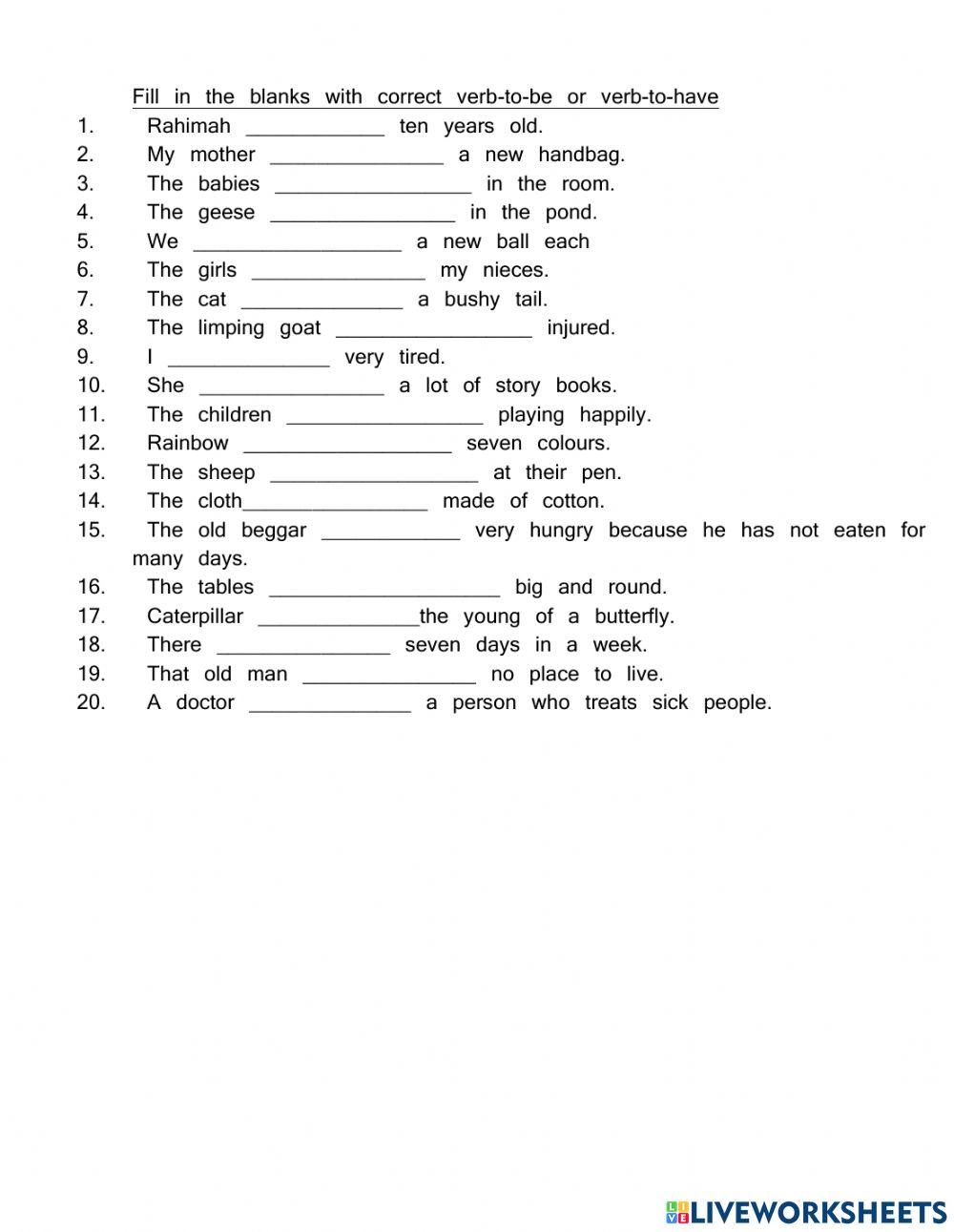 Verb-to-be-verb-to-have