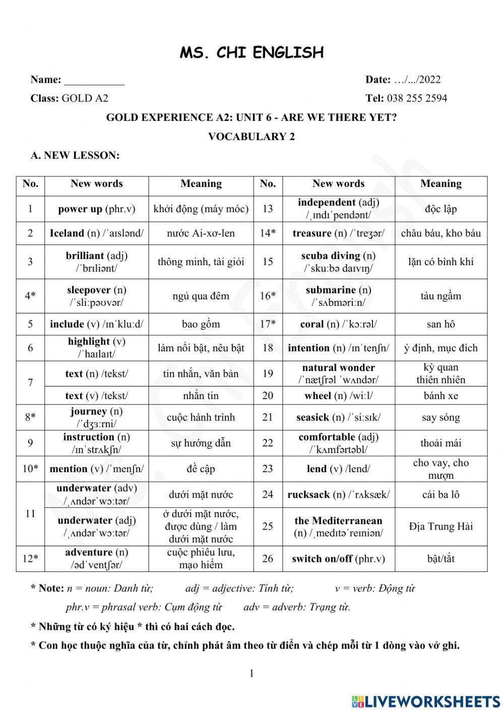 24.01.22-Gold-A2-U6-Vocab-2