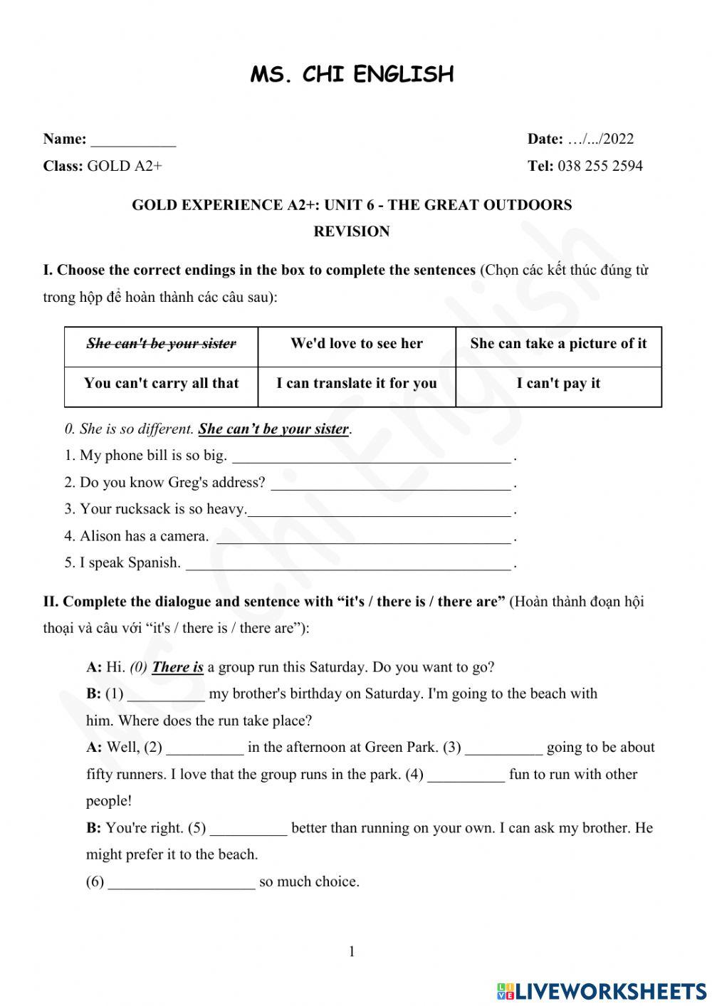 26.01.22-Gold-A2+-U6-Revision