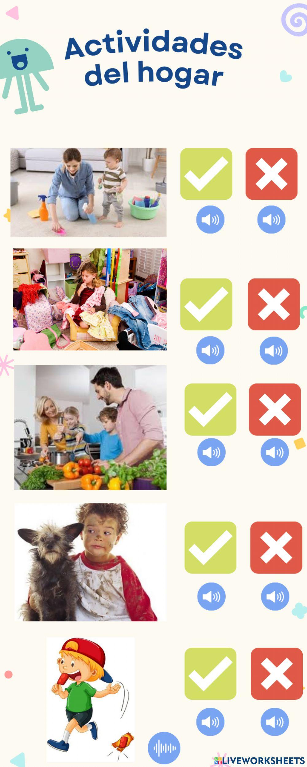 Actividades del hogar