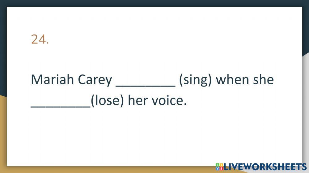 Past simple and past continuous 3