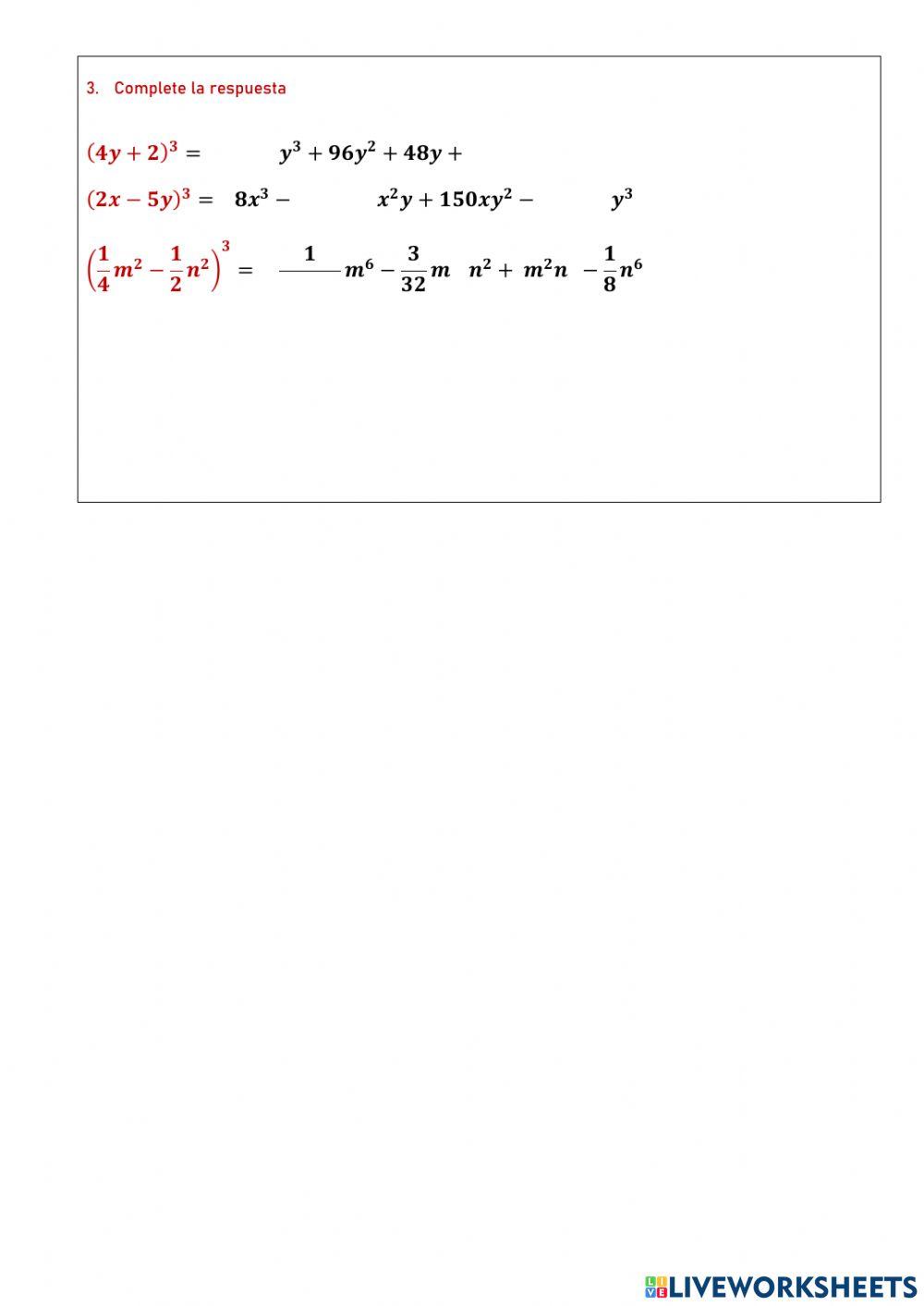 Trabajo de Matemática